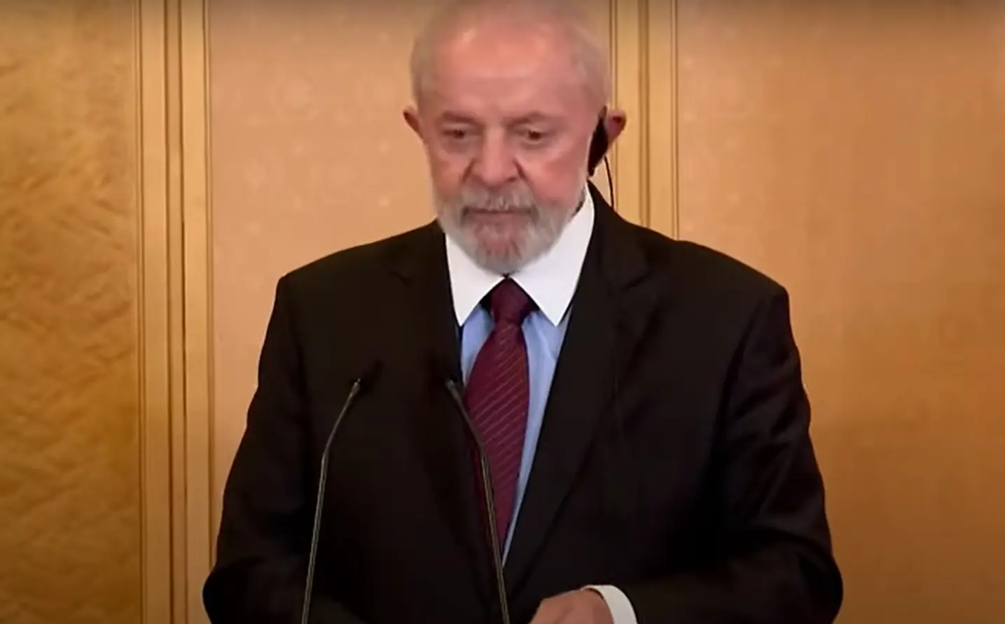 "O presidente da República, o presidente Lula, neste ano, só se fala na sucessão", afirmou (Foto: Youtube)