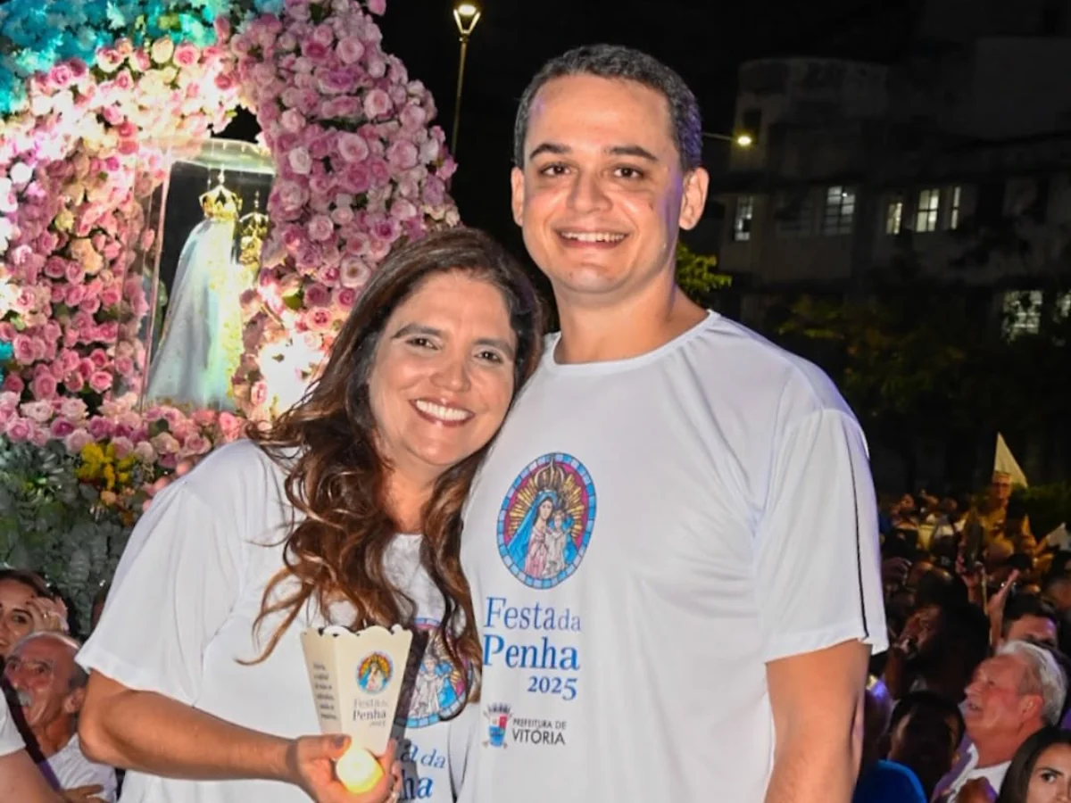 Cris Samorini, antes de assumir o cargo de vice-prefeita, presidia a Federação das Indústrias do Espírito Santo (Findes). A relação próxima entre os dois gestores durante o evento de forró gerou questionamentos sobre a conduta ética e o uso de recursos públicos. (Foto: Instagram)